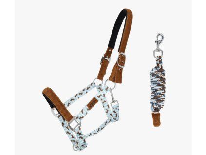 Ohlávkový set QHP Stable Buddy, SS 26, s jezevčíky