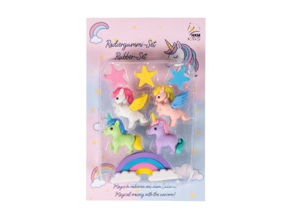 Set na gumování tužky -Unicorn- HKM