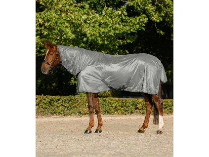Deka proti hmyzu s krkem (Velikost 125 cm, Barva silver grey)
