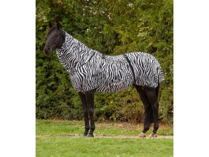 Letní deka pro muchaře, eczema Basic Waldhausen (Velikost 115 cm, Barva black/ white)