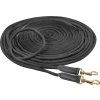 Lonž dvojitá Double Waldhausen, černá (Velikost 16 m, Barva black)