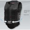 SWING Back Protector P07 flexibilní, dospělí (Velikost EL, Barva black)
