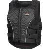 Chránič těla SWING P19 na zip, dětský (Velikost KL, Barva black/grey)