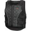 Chránič těla SWING P19 na zip, dětský (Velikost KL, Barva black/grey)