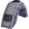 Beránkový potah na nátylník/ nánosník Soft Waldhausen, 28 cm (Barva black)