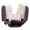 Flex jemný kartáč, kozí chlup (Barva black/grey)