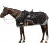 Deka bederní Waldhausen, reflexní, black/silver (Velikost 125 cm, Barva black/silver)
