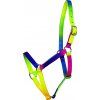 Ohlávka Waldhausen, neon multicolor, cob a full (Velikost COB, Barva neon multicolor)