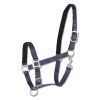 Ohlávka Perlon Satin Waldhausen (Velikost PONY, Barva black)