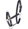 Ohlávka Perlon Satin Waldhausen (Velikost PONY, Barva black)