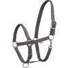 Ohlávka Perlon Satin Waldhausen (Velikost PONY, Barva black)