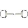 Jednou lomené udidlo HAPPY MOUTH, oliva (Velikost 12,5 cm)
