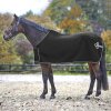 Odpocovací deka Waldhausen, zdobená (Velikost 135 cm, Barva black/silver)