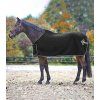 Odpocovací deka Waldhausen, zdobená (Velikost 135 cm, Barva black/silver)