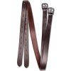 Kožené třmenové řemeny STAR (Velikost 130 cm, Barva black)