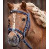 Uzdečka Lucky Heart Snaffle (Velikost MINISHETTY, Barva night blue)