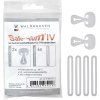 Safe-Gum, sada 6 ks (Velikost 6 pieces, Barva silver grey)