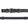 Gumové otěže Waldhausen X-Line se zarážkami (Velikost PONY, Barva black)