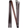 Kožené třmenové řemeny Waldhausen, X-line (Velikost 120 cm, Barva black)