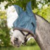 Maska proti hmyzu s ochranou uší Protect Waldhausen (Velikost PONY, Barva silver grey)