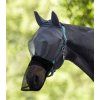 Maska proti hmyzu s ochranou uší a nozder Premium Velcro Waldhausen (Velikost PONY, Barva black)