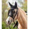 Čabraka na uši Waldhausen s třásněmi (Velikost PONY, Barva black)