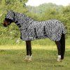 Síťovaná deka Zebra (Velikost 75 cm, Barva black/white)