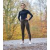 Legíny jezdecké Hanna ELT s gripem a vysokým pasem (Velikost D34, Barva black)