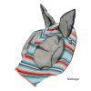 comfortfit lycra fly mask pruhovaná