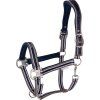Anatomická ohlávka Waldhausen (Velikost PONY, Barva night blue/taupe)