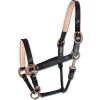 Waldhausen X-Line kožená ohlávka Rosé (Velikost COB, Barva black)