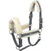Ohlávka Soft s beránkem (Velikost PONY, Barva black)