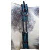 Lonžovací obřišník -Canvas- s dvojitými madly navy/sky blue HKM