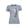 Triko -Horses leave Hoofprints- light grey/melange HKM