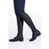 Vysoké jezdecké boty kožené -Titanium Style- short, width S black