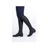 Vysoké jezdecké boty kožené -Titanium Style- standard, width M black