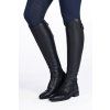 Vysoké jezdecké boty kožené-Titanium Style- extra long, width XL black