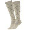 Jezdecké podkolenky ELT Argyle (Velikost 39-42, Barva beige grey)