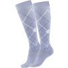 Jezdecké podkolenky ELT Argyle (Velikost 39-42, Barva beige grey)