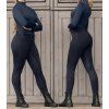 Dámské jezdecké zimní rajtky Essential Silicone (Velikost D34, Barva black)
