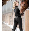 Dámské rajtky s vysokým pasem a celokoženým sedem Oktavia Curved (Velikost D34, Barva black)