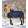 Zimní deka s vyšším krkem SCANDIC Turnout, light - bez zateplení (Velikost 125 cm, Barva black)