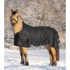 Zimní deka s vyšším krkem SCANDIC Turnout, light - bez zateplení (Velikost 125 cm, Barva black)