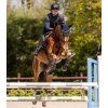 SWING jezdecká helma s Lady kšiltem H24 Lady shine (Velikost 51 - 55 cm, Barva black shine, mat)
