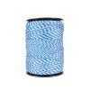 Lanko pro elektrický ohradník, průměr 3 mm, bílo-modré, 0,2 Ω/m
