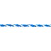 Lanko pro elektrický ohradník, průměr 3 mm, bílo-modré, 0,2 Ω/m
