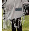 Protect jezdecká deka s třásněmi proti hmyzu Waldhausen (Velikost 115 cm, Barva silver-grey/grey)
