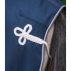 Fleece odpocovací deka ECONOMIC, vhodná jako sponzorská pro výšivky (Velikost 125 cm, Barva black)