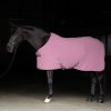 Fleece deka s křížovým zapínáním Imperial Riding Fundamental, Mauve
