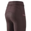 Zimní jezdecké legíny IRHTeddy FullGrip, Chocolate